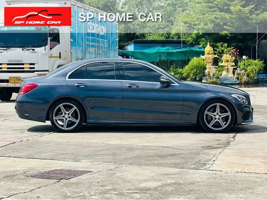 2015 Mercedes-Benz C300 2.1 W205 (ปี 14-19) Blue TEC HYBRID AMG Dynamic ...