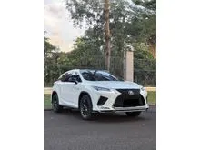 2021 Lexus RX 300 2.0 F Sport SUV White on Black Odo 40 Rb (TERMURAH)
