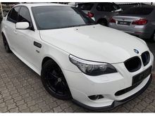 BMW 525i M-Sport Sunroof HUD 7 Button I-Drive Local Auto Bavaria Tahun Dibuat 2009