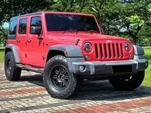 2015 Jeep Wrangler 3.0 Sport Renegade SUV. LOW KM 50RIBUAN. PAJAK NOVEMBER 2022. GANJIL.
