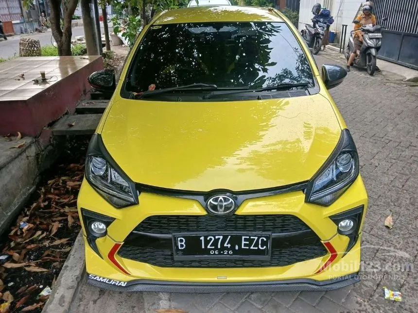 Jual Mobil Toyota Agya 2021 TRD 1.2 di DKI Jakarta Automatic Hatchback Kuning Rp 139.000.000