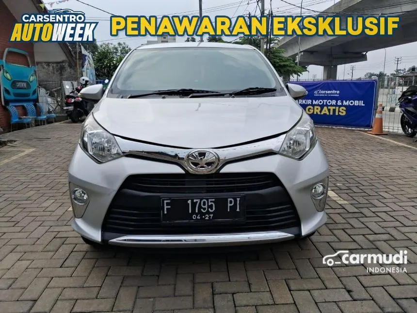 Jual Mobil Toyota Calya 2017 G 1.2 di Jawa Barat Automatic MPV Silver Rp 116.000.000