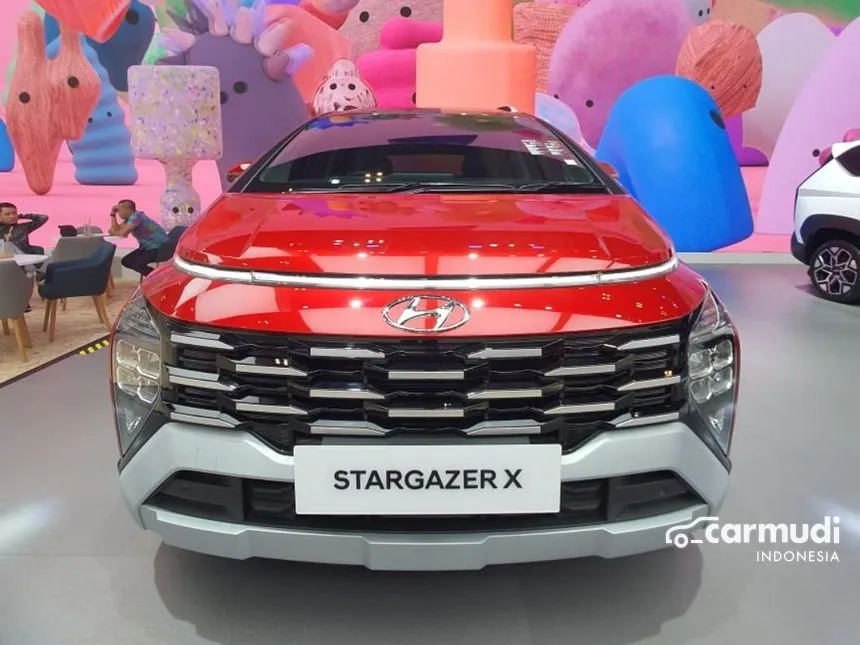 Jual Mobil Hyundai Stargazer X 2023 Prime 1.5 di DKI Jakarta Automatic Wagon Merah Rp 315.000.000