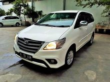 Toyota Kijang Innova 2.0 G Automatic Tahun 2013 Top White Condition, Nyaman, Irit, TDP 25 JT
