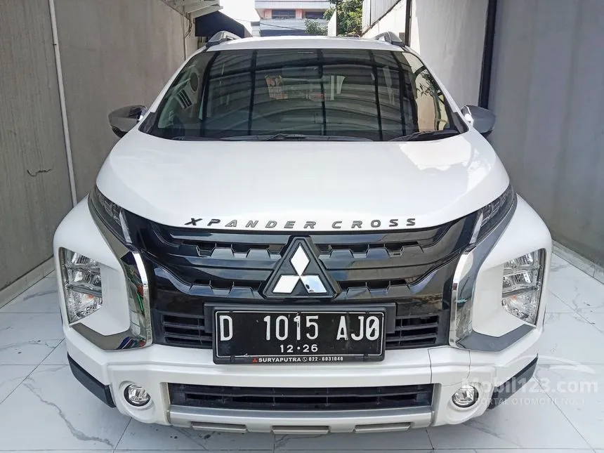 Jual Mobil Mitsubishi Xpander 2021 CROSS Premium Package 1.5 di Jawa Barat Automatic Wagon Putih Rp 245.000.000