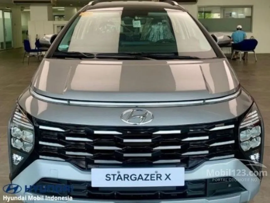 Jual Mobil Hyundai Stargazer X 2024 Prime 1.5 di Banten Automatic Wagon Silver Rp 257.000.000