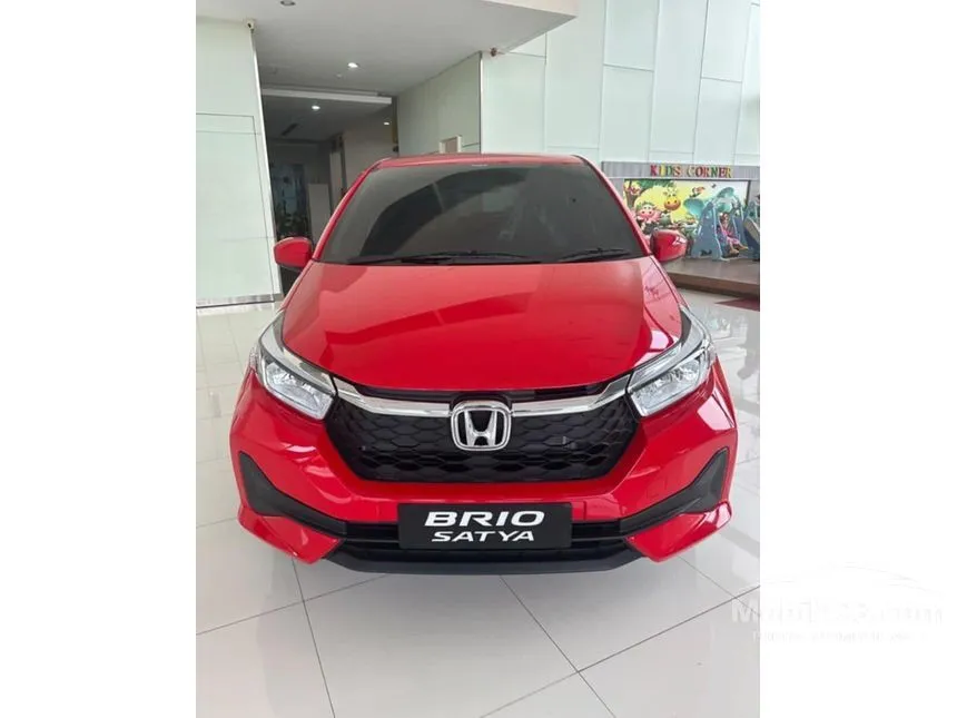 Jual Mobil Honda Brio 2024 S Satya 1.2 di DKI Jakarta Manual Hatchback Merah Rp 167.900.000