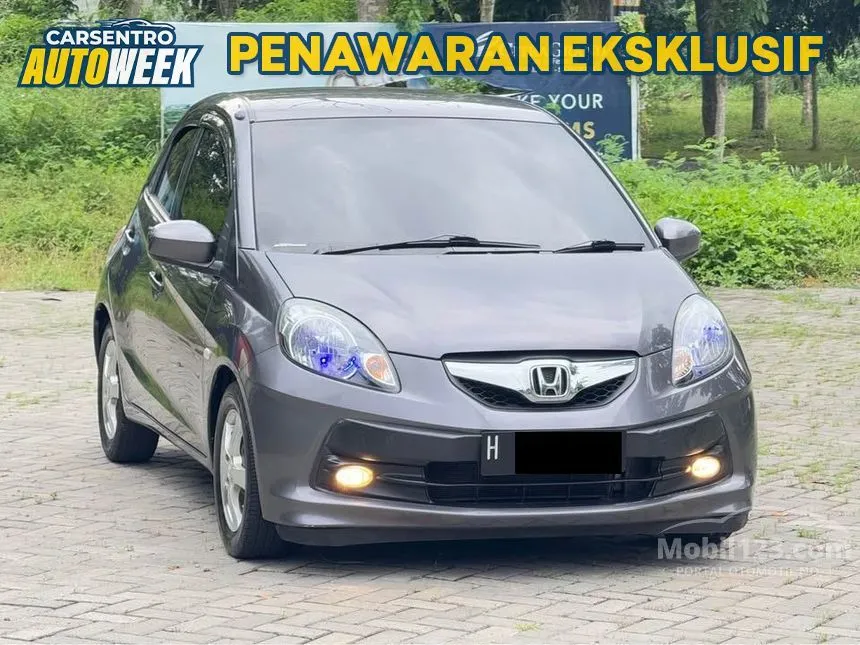 Jual Mobil Honda Brio 2015 E 1.2 di Jawa Tengah Automatic Hatchback Abu