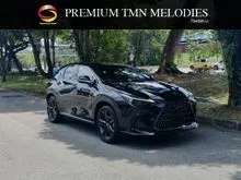 27201 KM Grade 4.5 A Black & White Interior 2022 Lexus NX 250 2.5 Luxury SUV Direct Lexus Warranty & Free Service
