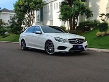 2014 Mercedes-Benz E400 3.0 AMG Sedan automatic AT, km24rb, Genap, Tdp180jt, Putih