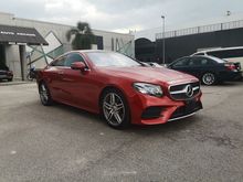 2017 Mercedes-Benz E200 2.0 AMG Coupe BRAND NEW CAR HYACINTH RED