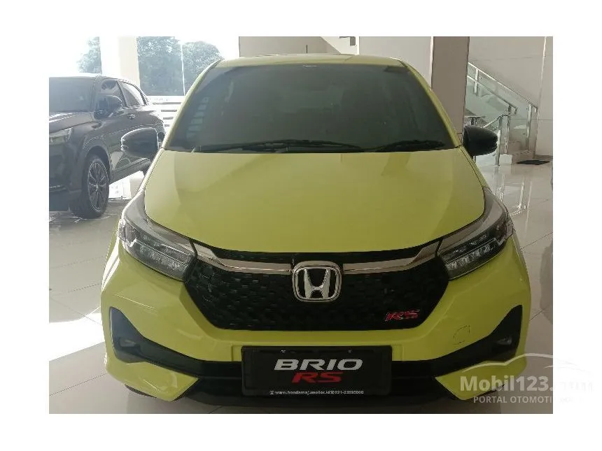 Jual Mobil Honda Brio 2024 RS Urbanite 1.2 di DKI Jakarta Automatic Hatchback Kuning Rp 198.300.000