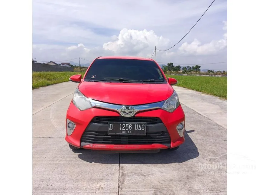 Jual Mobil Toyota Calya 2016 G 1.2 di Jawa Barat Manual MPV Merah Rp 95.000.000