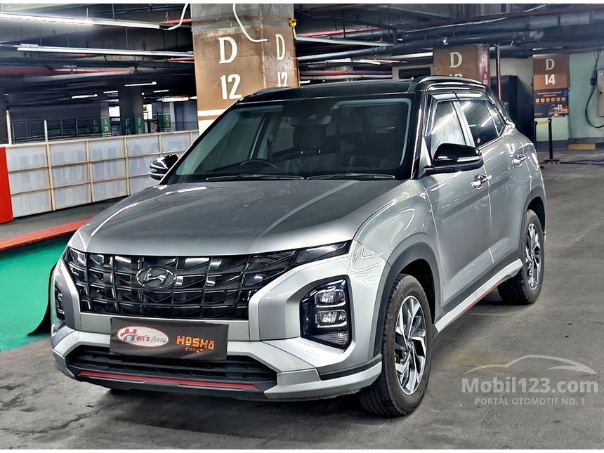 Jual Mobil Hyundai Creta 2022 Prime 1.5 di Jawa Barat Automatic SUV Abu ...
