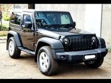 2010 Jeep Wrangler 3.8 Rubicon SUV hitam km 28 ribuan cash kredit bisa dibantu