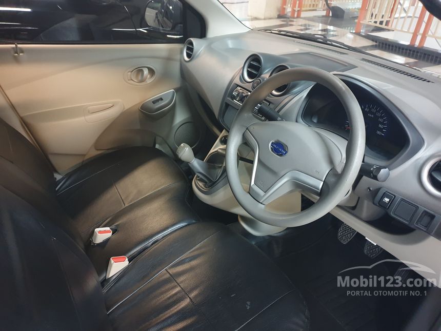 Jual Mobil Datsun GO+ 2016 T-OPTION 1.2 di Jawa Timur Manual MPV Hitam