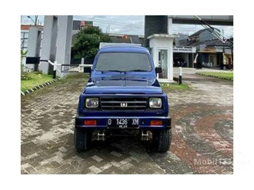 Jual Mobil Suzuki Katana 1991 1.0 di Jawa Barat Manual Jeep Biru Rp 53.000.000