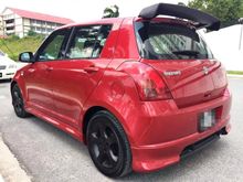 2006 Suzuki Swift SPORT 1.5 Hatchback AUTO FULLY RED LEAHTER SEATS 1OWNER TIP TOP PTPTN FULLOAN...BLACKLIST NO DOCUMENT LULUS