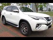 Toyota fortuner VRZ MATiC 2016 putih tgn`01 FULL ORISINIL
