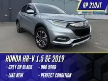 2019 Honda HR-V 1.5 E Special Edition SUV Grey on Black Abu-abu Abu SE HRV HR V