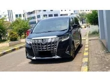 2022 Toyota Alphard 2.5 G MPV hitam km 65 ribuan