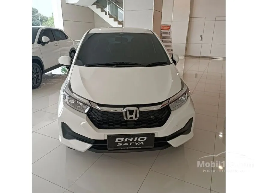 Jual Mobil Honda Brio 2024 E Satya 1.2 di Jawa Barat Automatic Hatchback Putih Rp 164.000.000