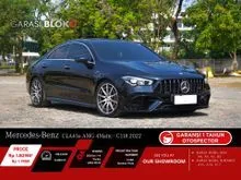 2022 Mercedes-Benz AMG CLA45 2.0 S 4MATIC+ Coupe C118 Odo 12 Rb (ANTIK) TDP MINIM Mercy CLA45 S 2022