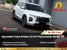 2022 Hyundai Creta 1.5 Prime SUV IVT Panoramic BOSE AT Putih NIK 2022 [ GARANSI 5TH ]