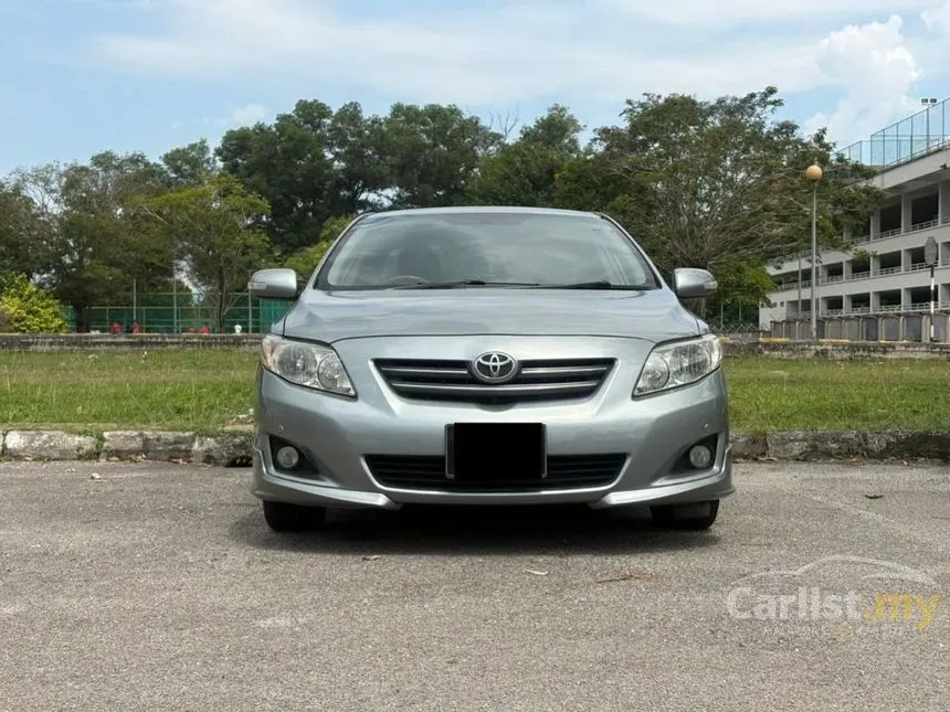2010 Toyota Corolla Altis G Sedan