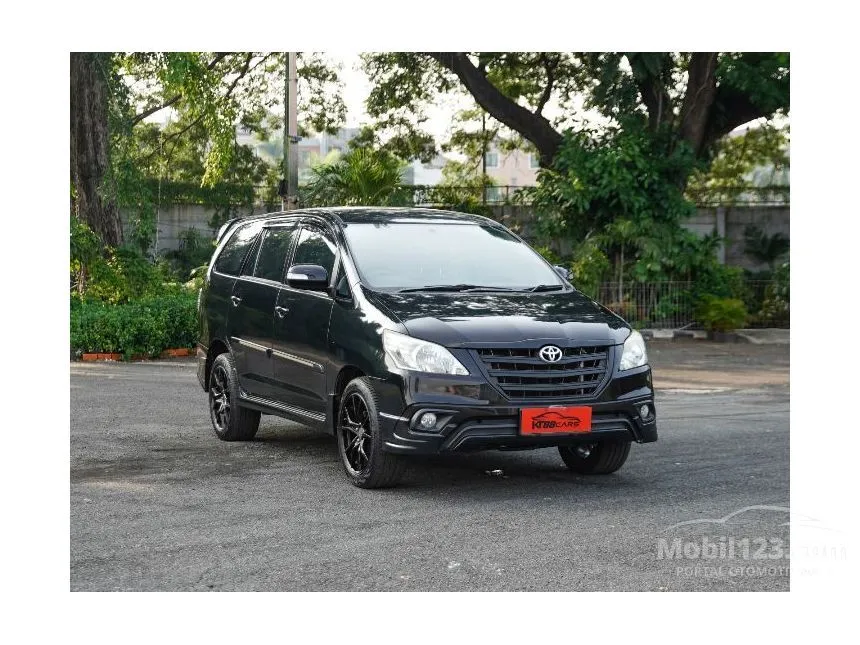 Jual Mobil Toyota Kijang Innova 2014 G Luxury 2.0 di DKI Jakarta Manual MPV Hitam Rp 165.000.000