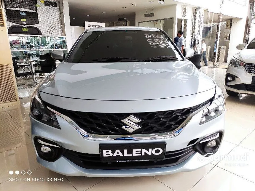 Jual Mobil Suzuki Baleno 2024 1.5 di Banten Automatic Hatchback Silver Rp 222.000.000