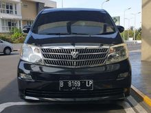 Toyota alphard MZG 3.0 2004 Hitam Full Option Low Km Super Mulus