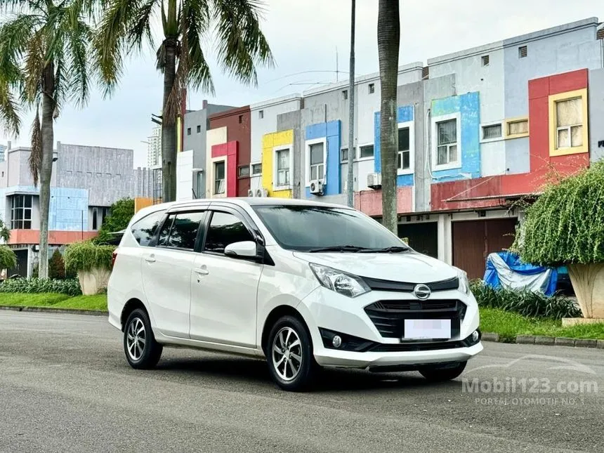 Jual Mobil Daihatsu Sigra 2018 R 1.2 di Banten Automatic MPV Putih Rp 113.000.000