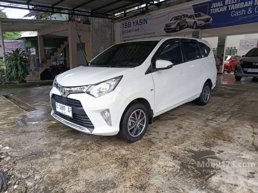 Jual Mobil Toyota Calya 2018 G 1.2 di Jawa Barat Manual MPV Putih Rp 117.000.000