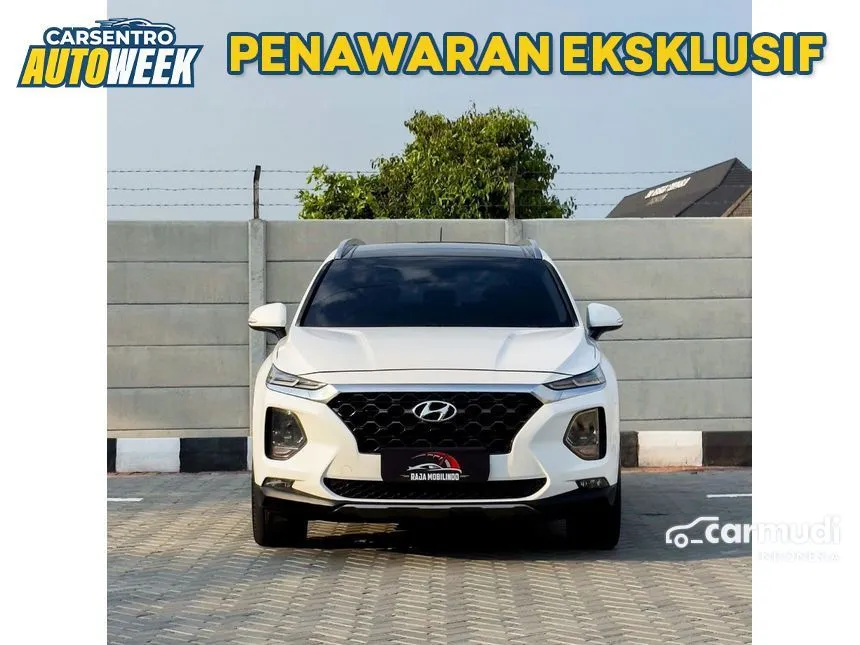 Jual Mobil Hyundai Santa Fe 2018 Limited CRDi 2.2 di Jawa Tengah Automatic SUV Putih Rp 435.000.000