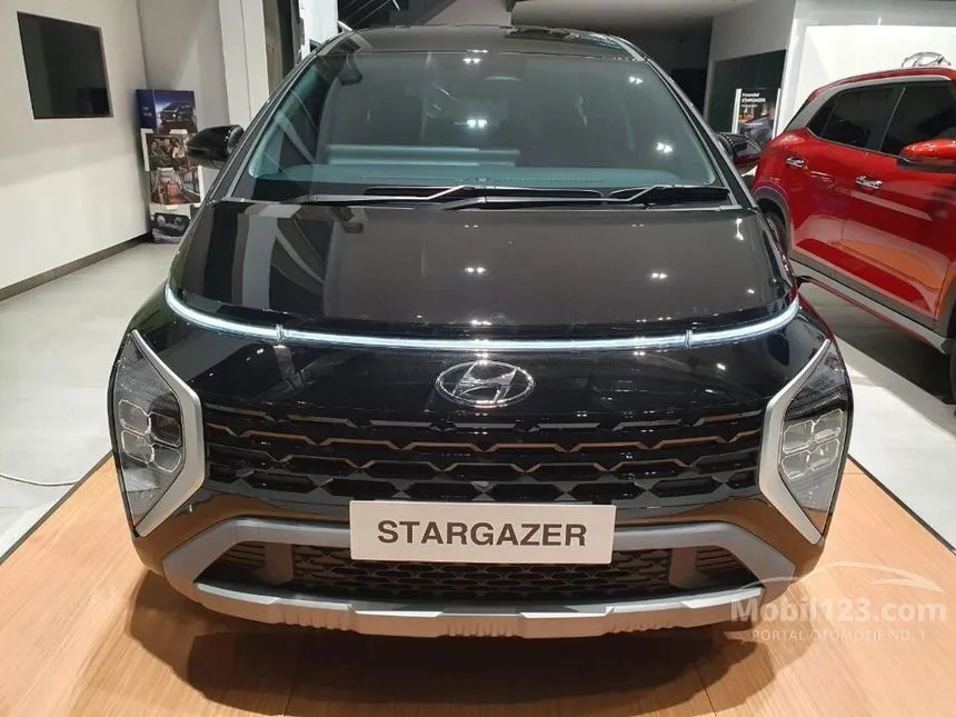 Jual Mobil Hyundai Stargazer 2023 Style 1.5 di DKI Jakarta Automatic Wagon Hitam Rp 299.999.000