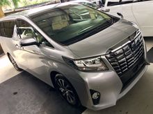 2015 Toyota Alphard 2.5 X Edition 8 Seater UNREG