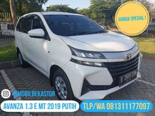 2019 Toyota Avanza 1,3 E MT Manual Istimewa Cash 142jt