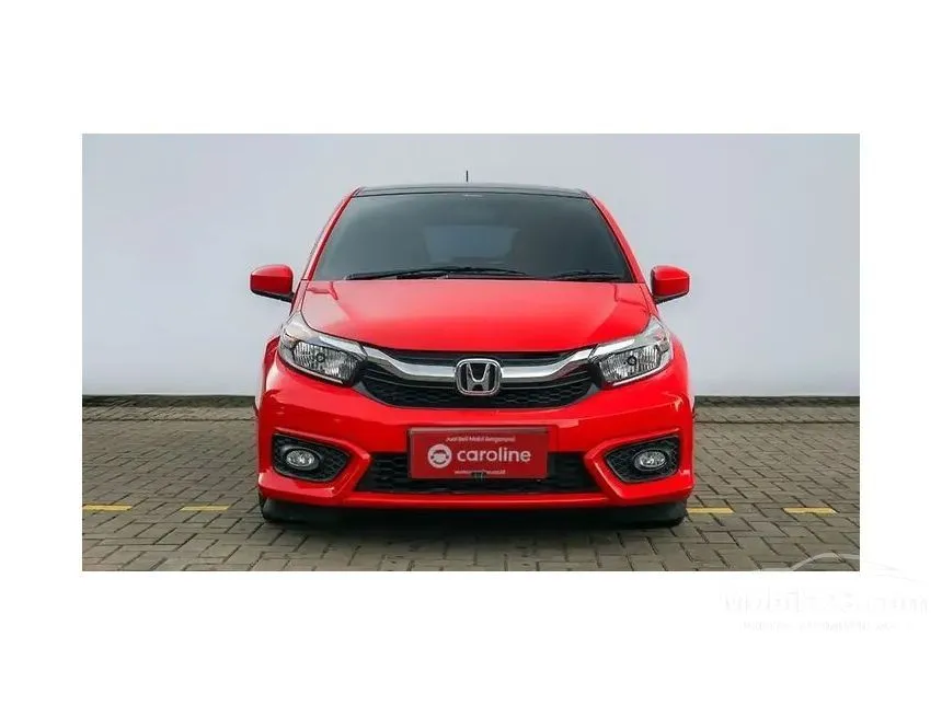 Jual Mobil Honda Brio 2022 E Satya 1.2 di Jawa Barat Automatic Hatchback Merah Rp 161.000.000