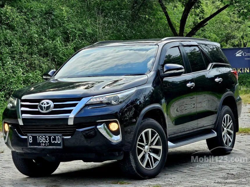 Jual Mobil Toyota Fortuner 2017 VRZ 2.4 di Jawa Tengah Automatic SUV Hitam Rp 360.000.000
