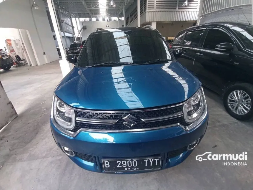 Jual Mobil Suzuki Ignis 2019 GX 1.2 di Banten Manual Hatchback Biru Rp 132.000.000