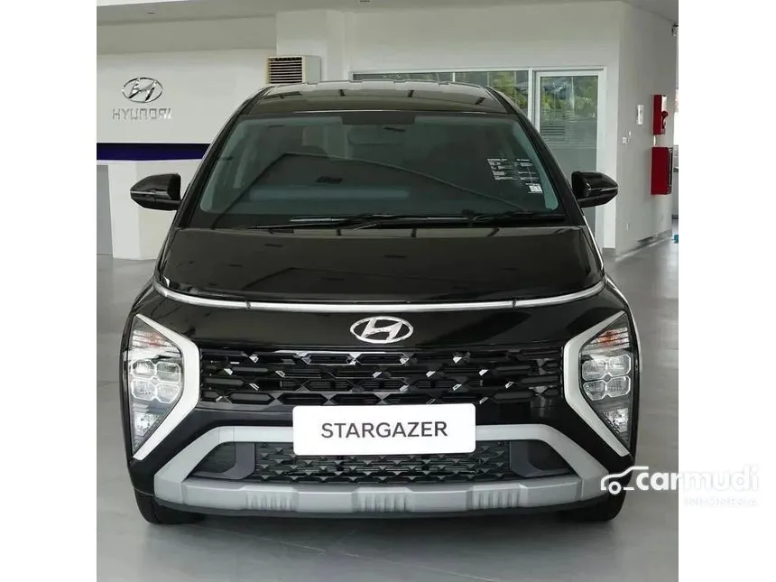 Jual Mobil Hyundai Stargazer 2024 Essential 1.5 di DKI Jakarta Automatic Wagon Hitam Rp 245.300.000