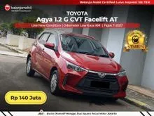 2024 Toyota Agya 1.2 G Hatchback CVT Facelift AT 2024 2025 [ LOW KM 6RB ]