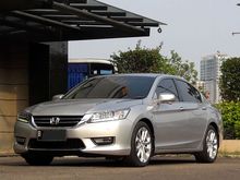 Honda Accord 2.4L AT Vti-L 2014 Silver Pajak sd OKT 2019