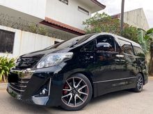 2013 Toyota Alphard 2.4 GS MPV(Bebas Banjir) TDP 100 JUTA TOYOTA ALPHARD 2.4 GS SPORT EDITION RARE LIMITED 2013 ada juga 2014 VELLFIRE G ZG SC