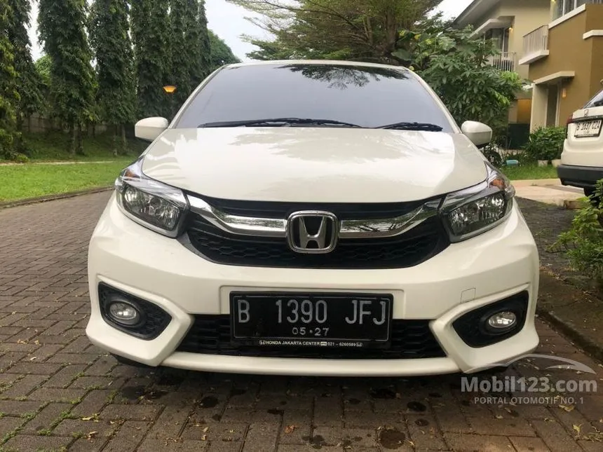 Jual Mobil Honda Brio 2022 E Satya 1.2 di Banten Automatic Hatchback Putih Rp 158.000.000