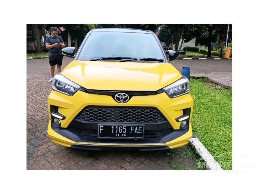 Jual Mobil Toyota Raize 2021 GR Sport 1.0 di DKI Jakarta Automatic Wagon Kuning Rp 205.000.000
