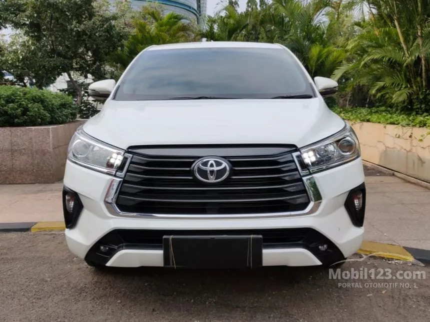 Jual Mobil Toyota Kijang Innova 2021 V 2.4 di DKI Jakarta Automatic MPV Putih Rp 415.000.000