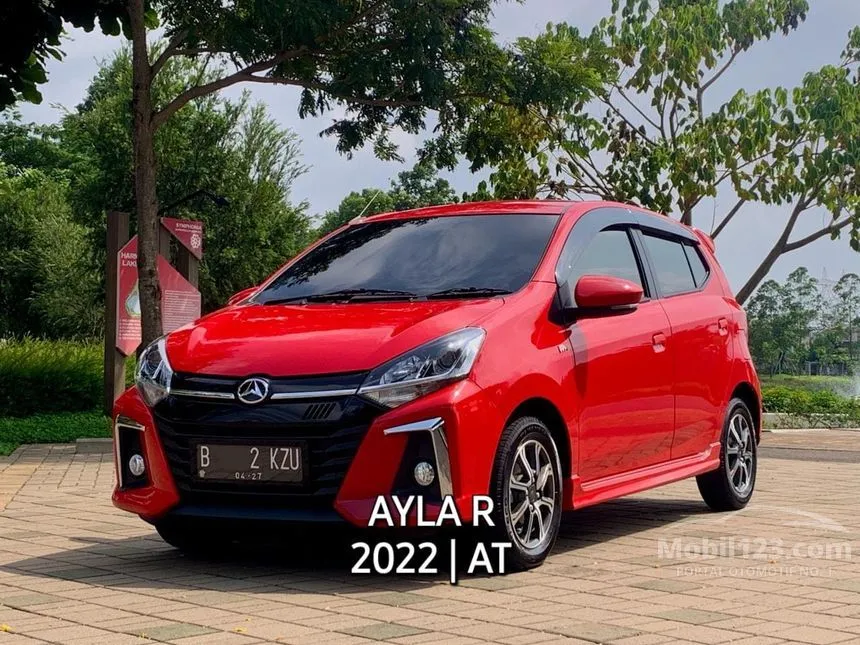 Jual Mobil Daihatsu Ayla 2022 R 1.2 di DKI Jakarta Automatic Hatchback Merah Rp 129.000.000