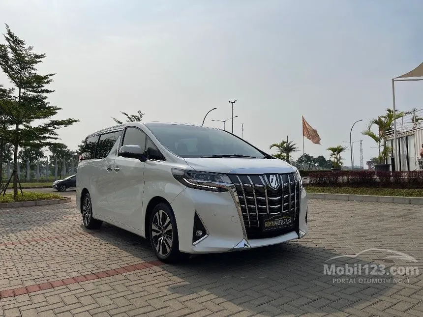 Jual Mobil Toyota Alphard 2019 G 2.5 di Banten Automatic Van Wagon Putih Rp 963.000.000